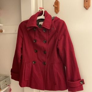 Calvin Klein size 6 Deep Red
